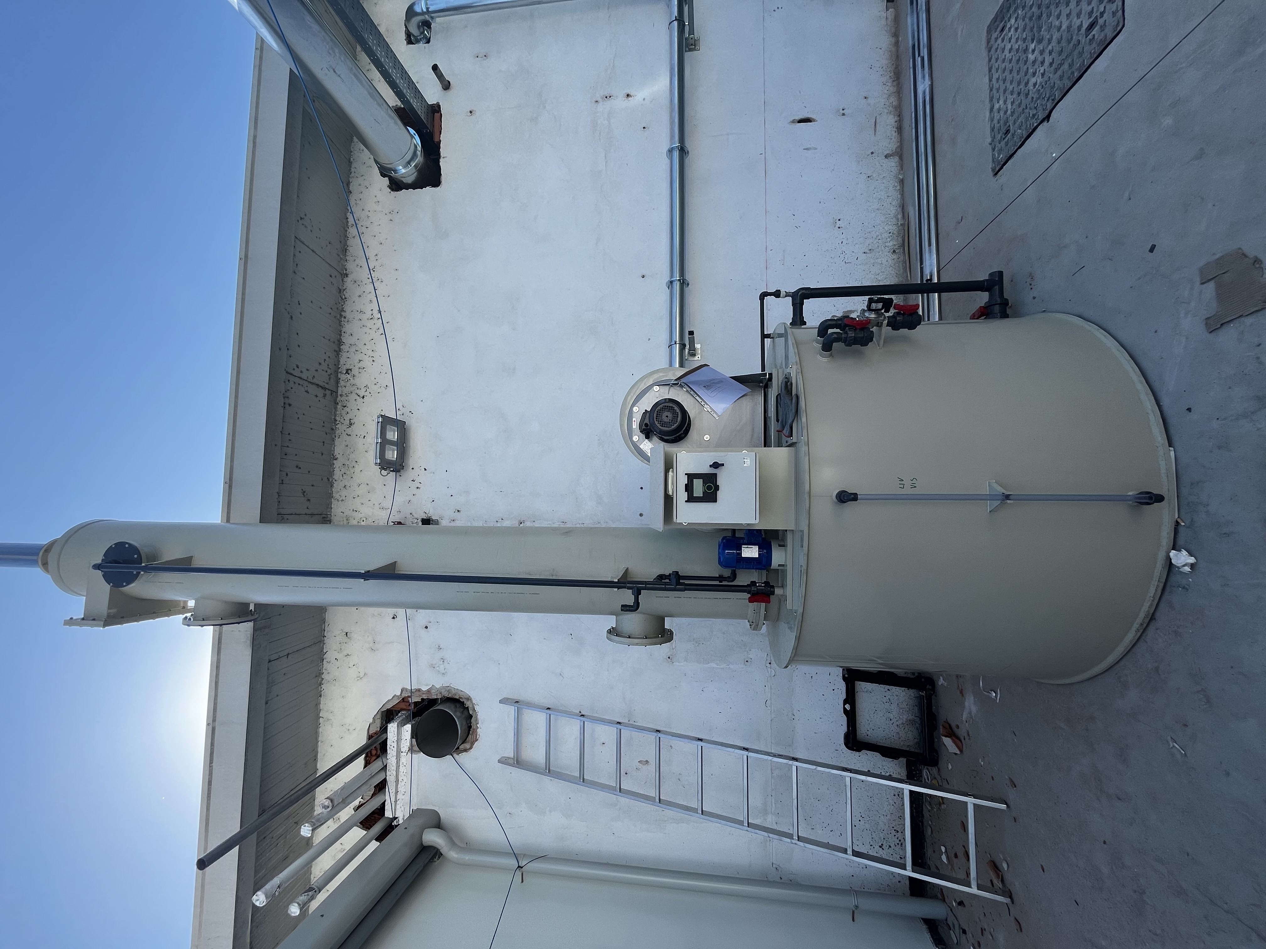 torre di lavaggio scrubber hf group