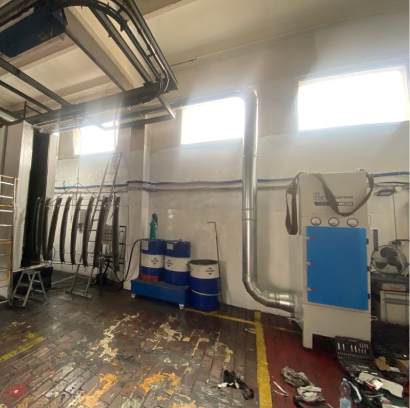 Filtro a coalescenza MCOS per la rimozione efficace delle nebbie oleose in condizioni di lavoro particolarmente gravose. filtro a coalescenza per nebbie oleose mcos hf group