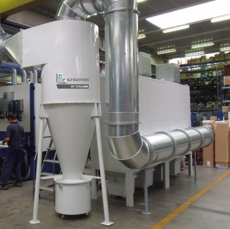 ciclone pre-separatore pc cyclone hf group