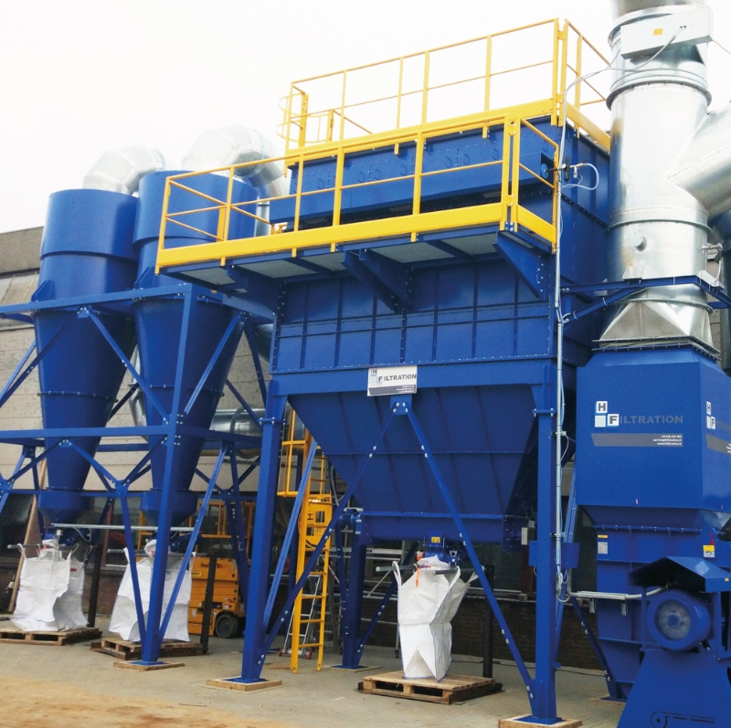 ciclone pre-separatore pc cyclone hf group