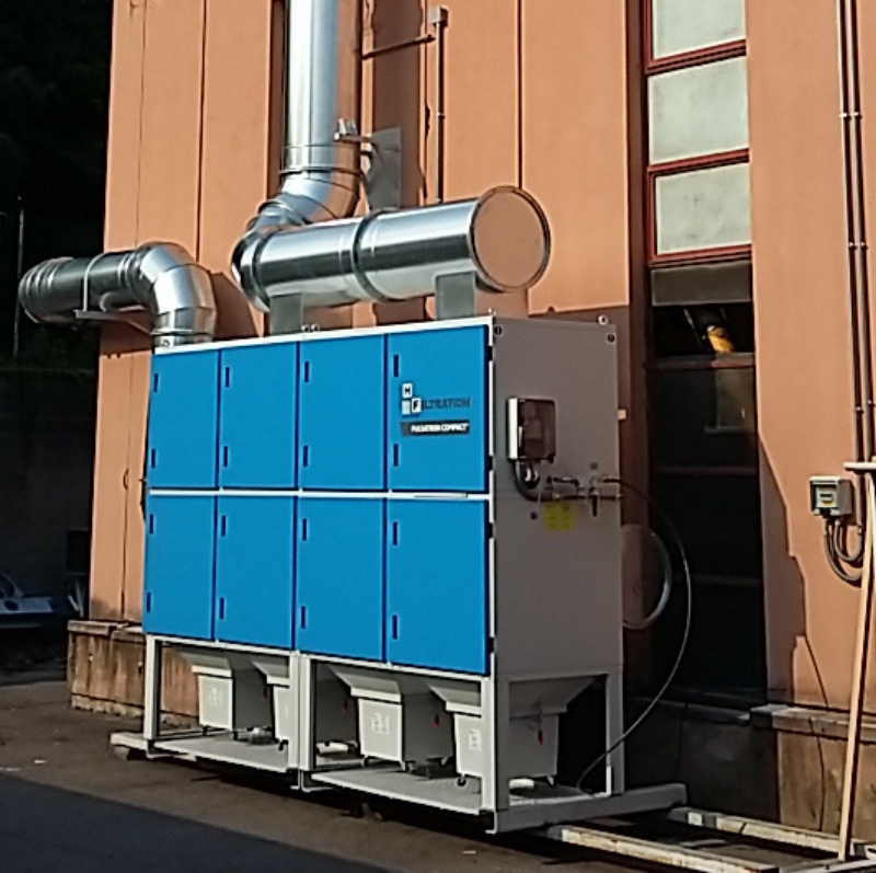 filtro a cartucce pulsatron compact hf group